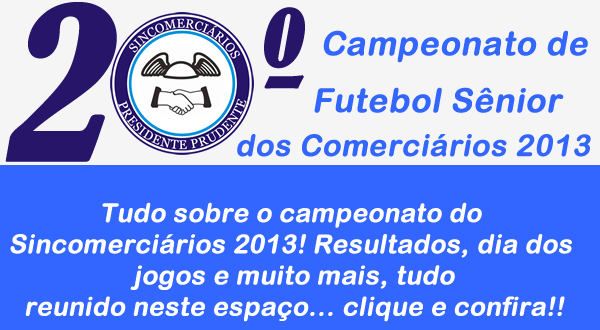 Futebol Sênior 2013
